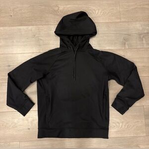 Lululemon City Sweat Pullover Black Drawstring Active Hoodie Sweatshirt Mens S